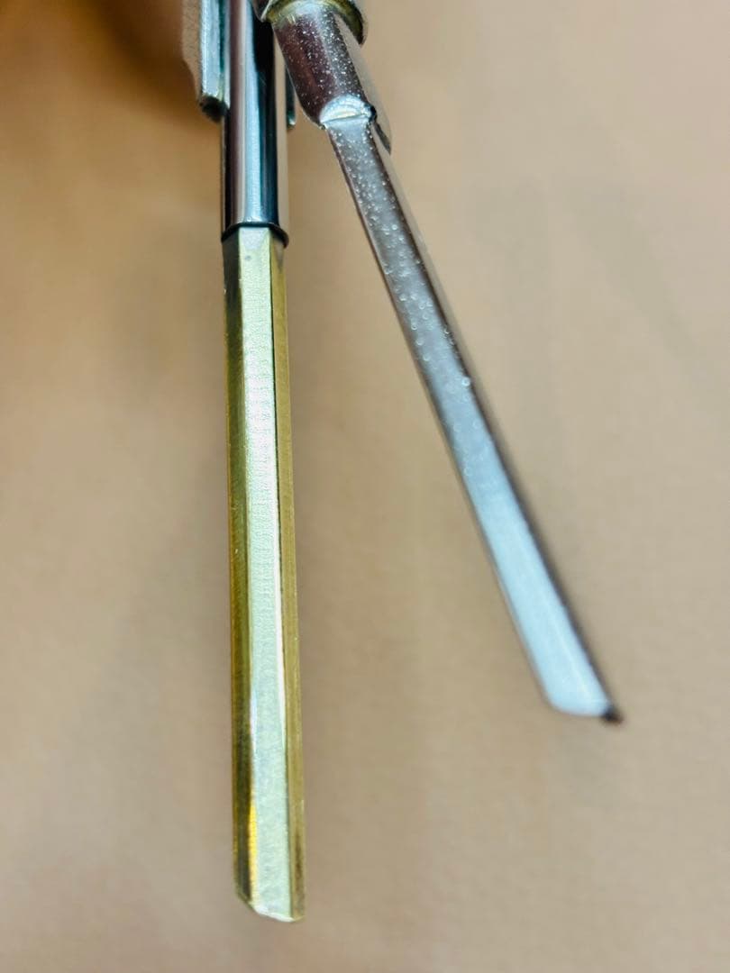 超美品　デジタルMAX 理容アイロン 5角　4㎜ /レンツアイロン