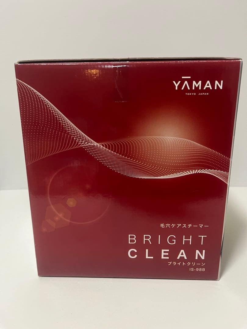 YA-MAN 毛穴ケアスチーマー IS98 ブラック　黒 ブライトクリーン
