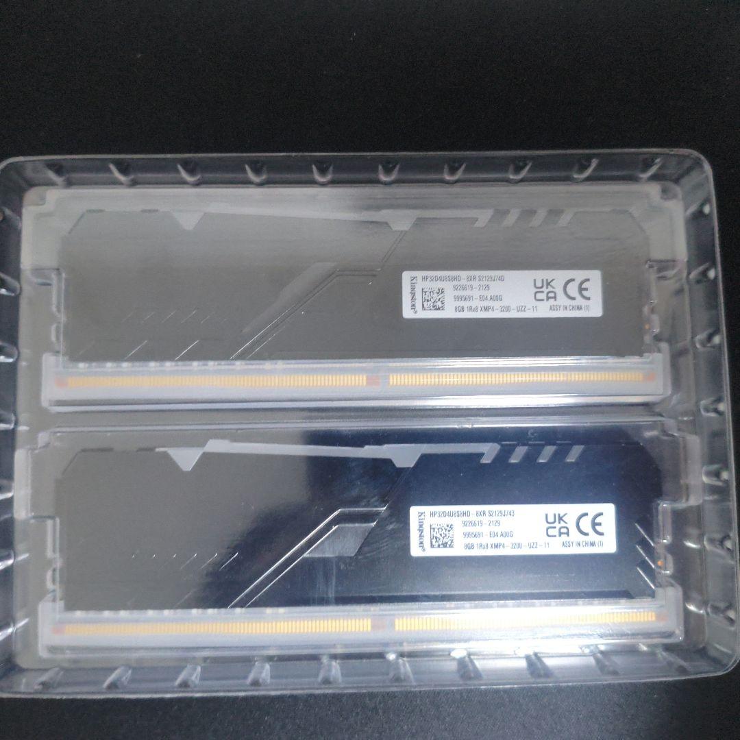 HYPERX FURY DDR4 16GB (8GB×2)　3200MHz