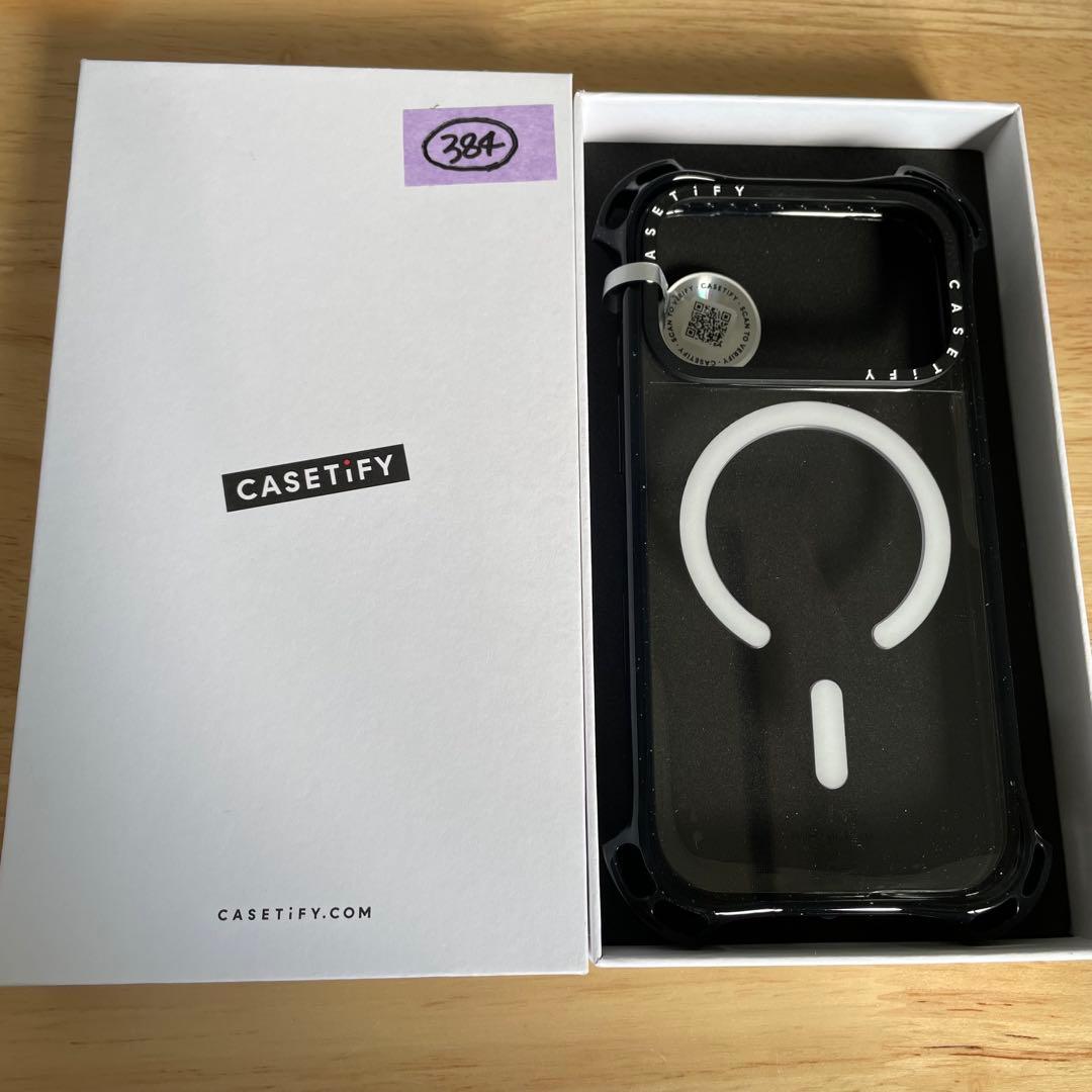 CASETiFY バウンス iPhone 17 Pro ケース クリアブラック