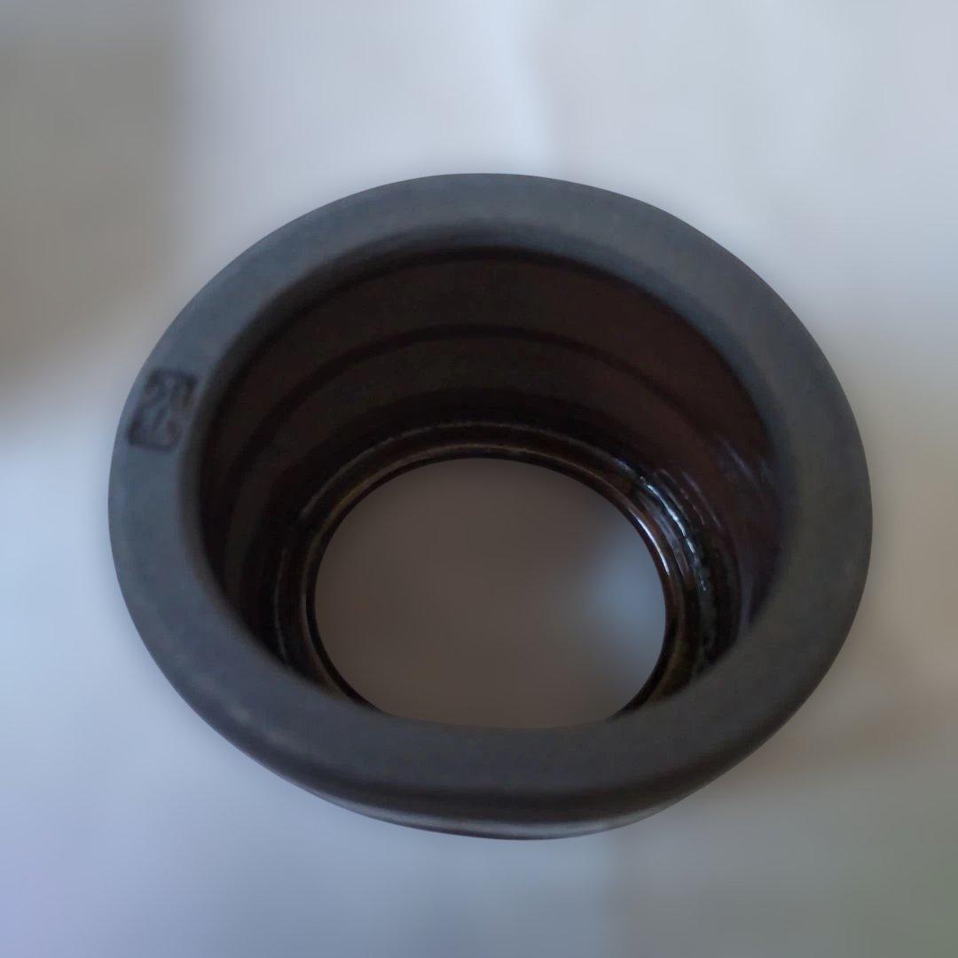 高取焼 竹蓋置 蓋置 静山窯 高取静山 作 共箱 共布 栞 茶道具 茶器 美品