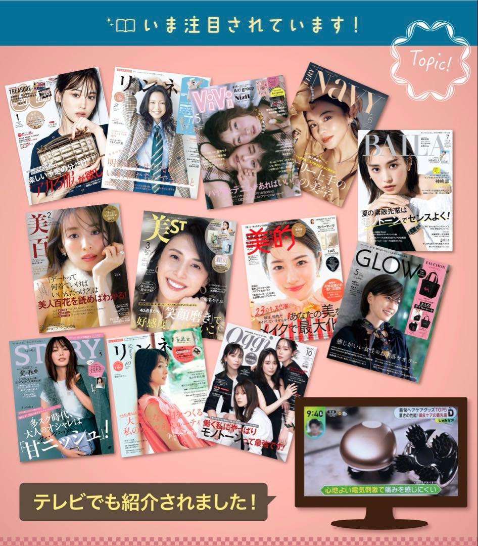 【ほぼ未使用 美品】ゾーガンキンスカルプ EMS ヘッドスパ
