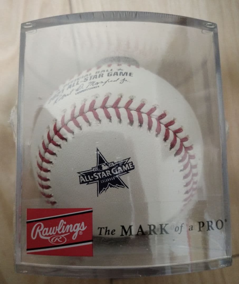 【新品】2個 2021年 MLBオールスター公式球＆大谷選手プリントボールセット