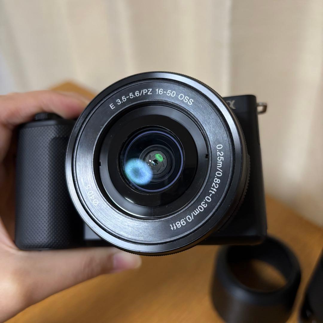 【美品】SONY ZV-E10 グリップ ゼンハイザー MKE 200 付