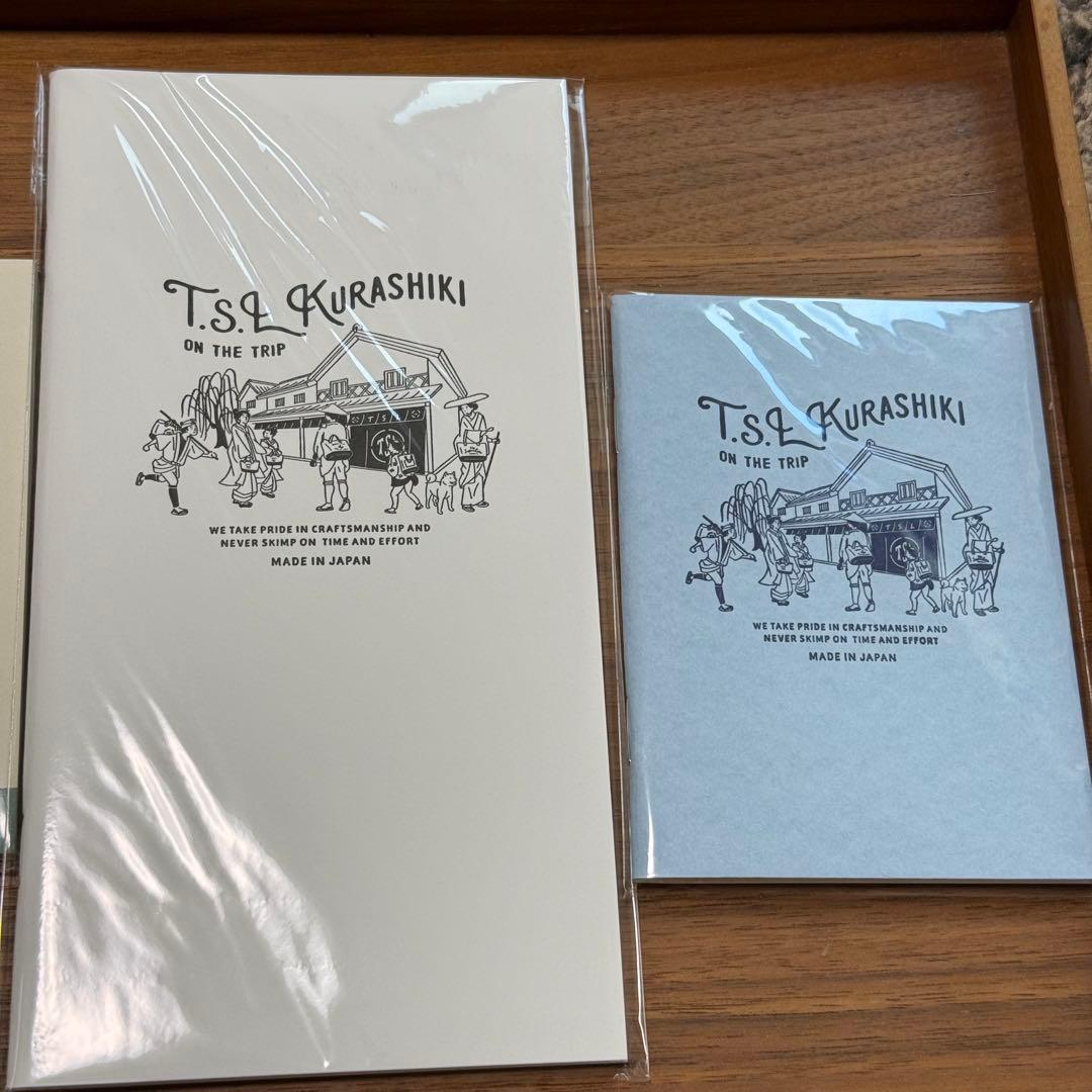 トラベラーズノート USA & TSL 限定　ブラスクリップ　など4点セット