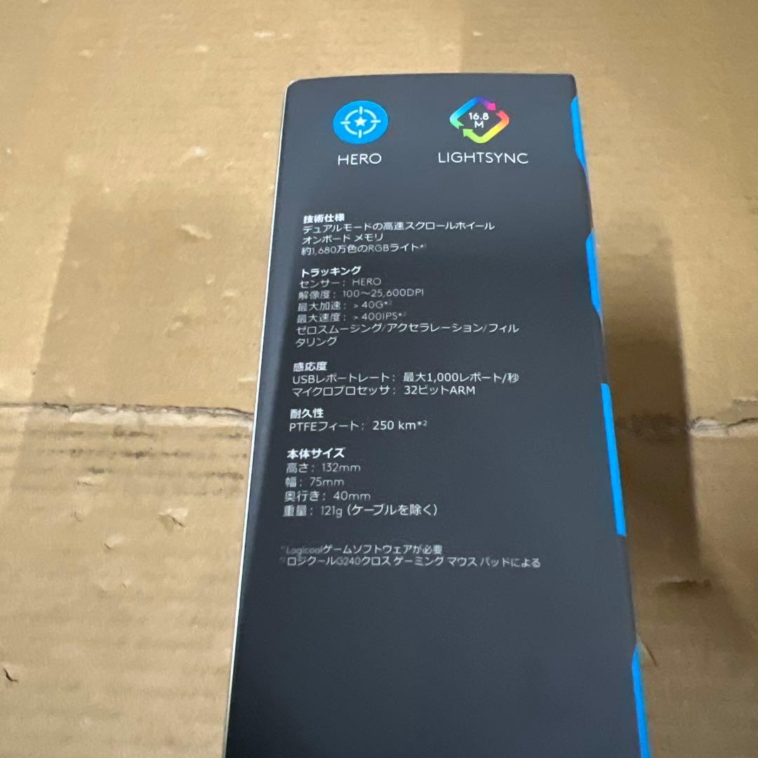 Logicool G ゲーミングマウス G502 有線 USB 接続 マウス