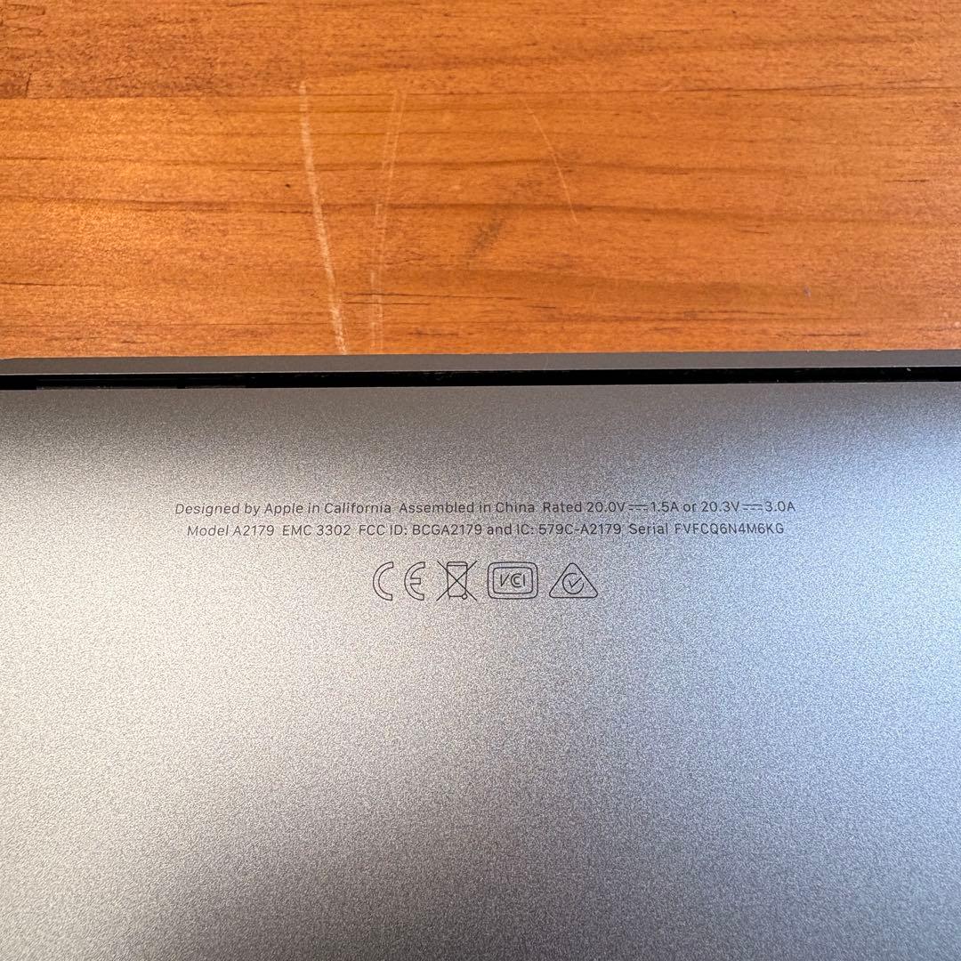 MacBook本体 MacBook Air 2020 A2179 SSD512GB