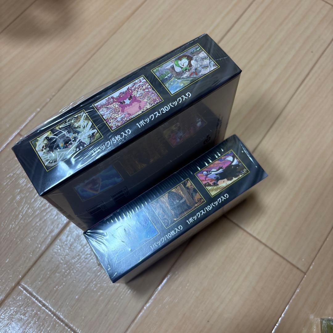 ポケモンカード　ムニキスゼロBOX✖️① megaドリームex BOX✖️①