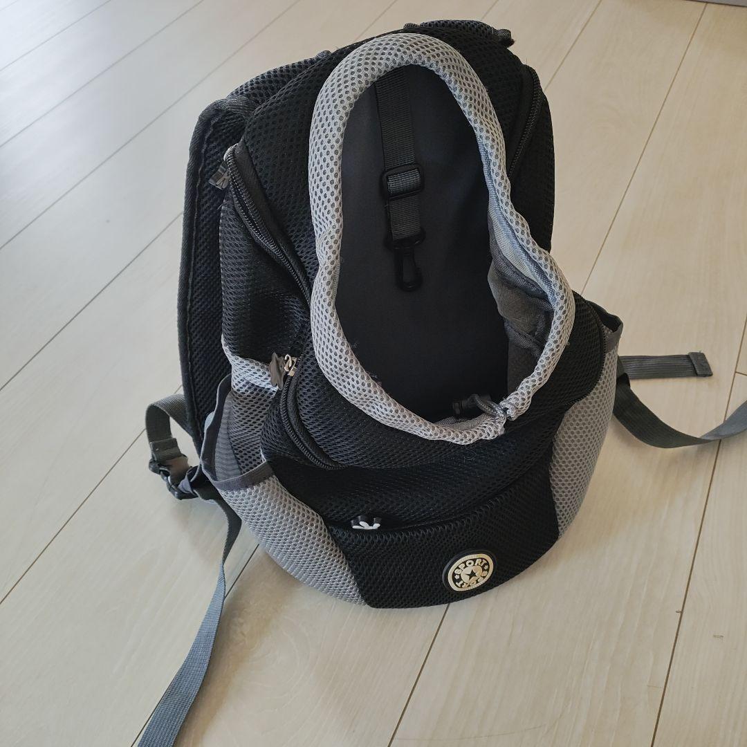 犬用メッシュバックパックキャリーバッグ（リュックタイプ）