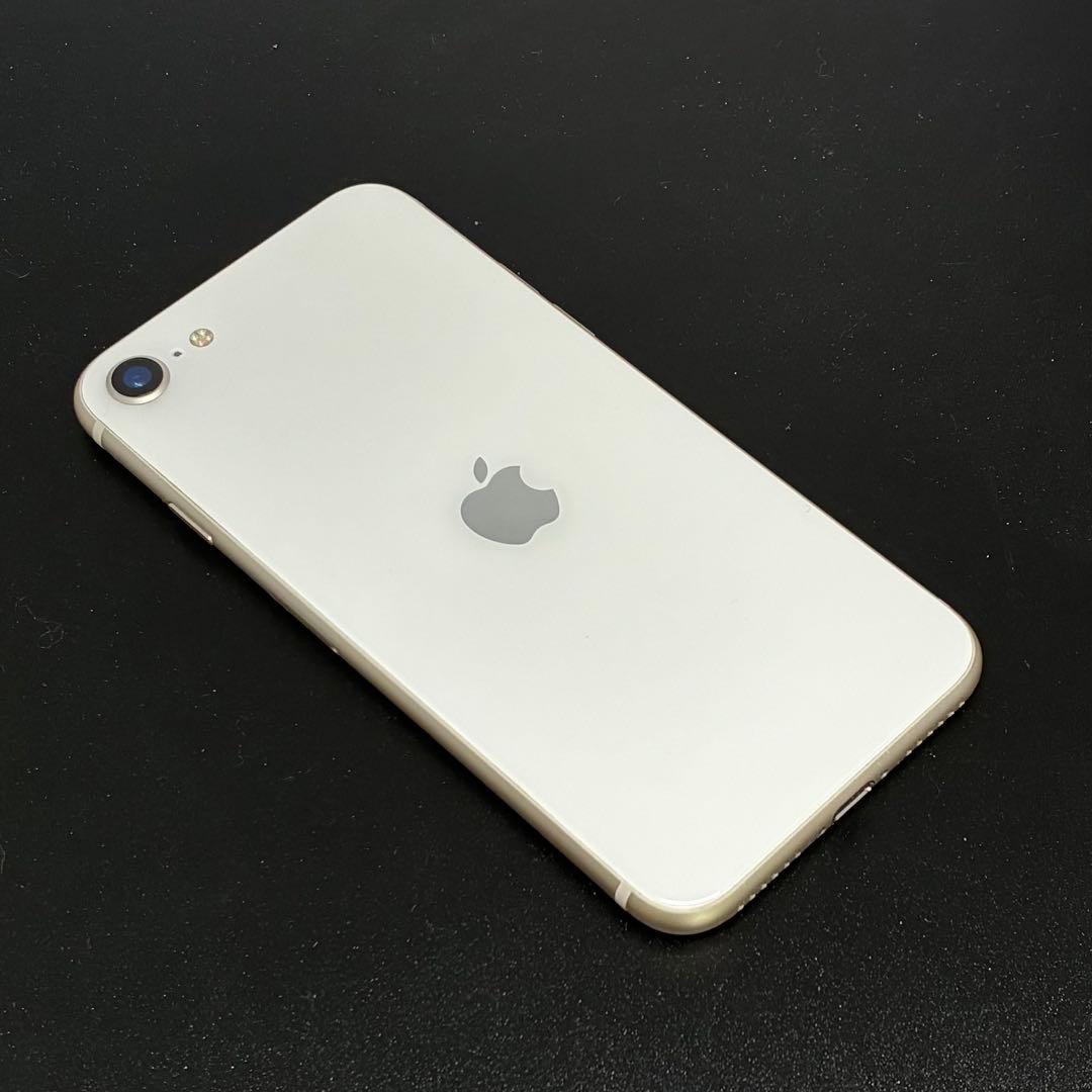 M52【電池新品100％表示】iPhone SE3 64GB スターライト