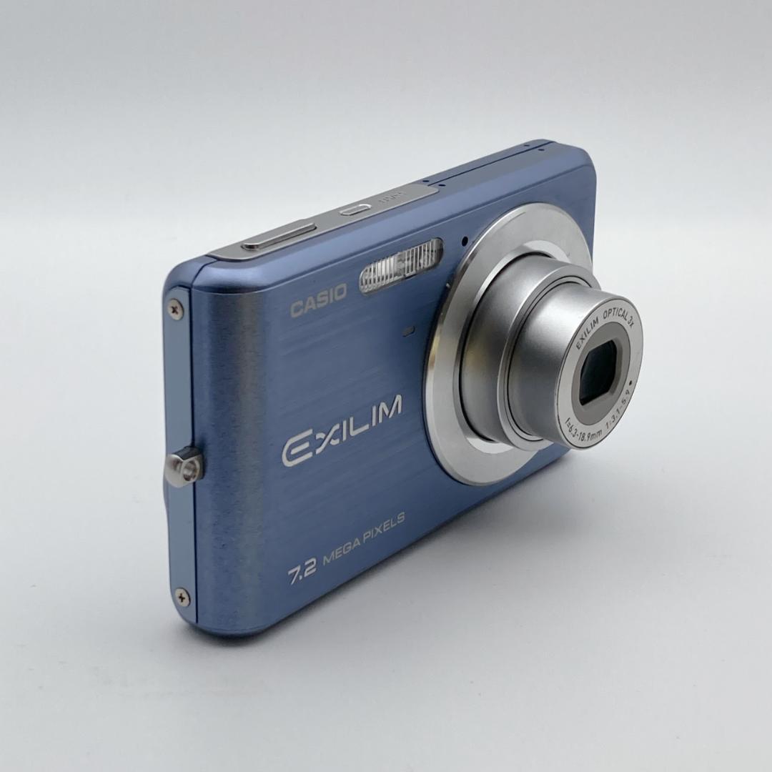 【美品】CASIO EXILIM EX-Z7 デジタルカメラ ブルー