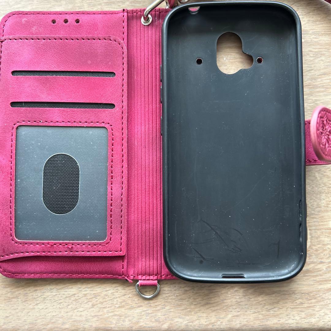 ドコモらくらくスマホF52B ピンク&おまけスマホケース付き