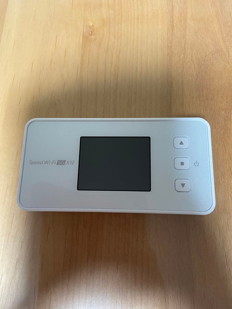 Speed Wi-Fi 5G×12 ホワイト