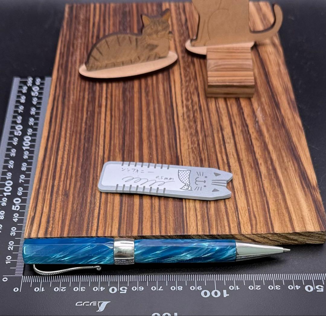 レア Montegrappa シャーペン シンフォニー ブルー
