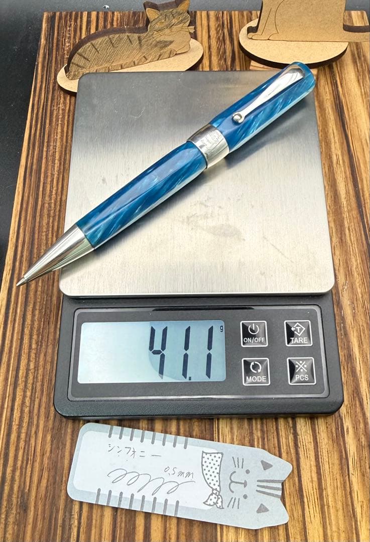 レア Montegrappa シャーペン シンフォニー ブルー