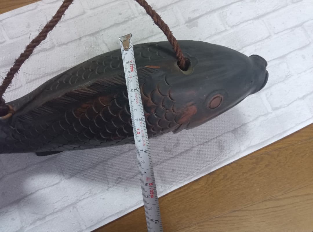 自在鉤 囲炉裏飾り 魚 鯉 骨董 工芸 飾り物