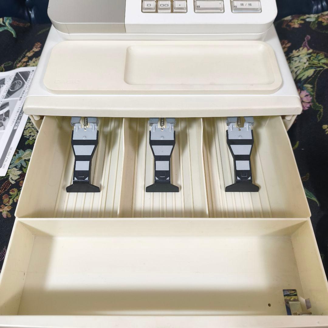 CASIO カシオ 電子レジスター SE-S20 ドロア 鍵付き 動作確認済み