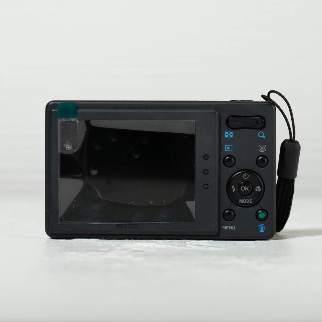 【可愛いすぎるコンデジ】PENTAX optio H90 オレンジ×シルバー
