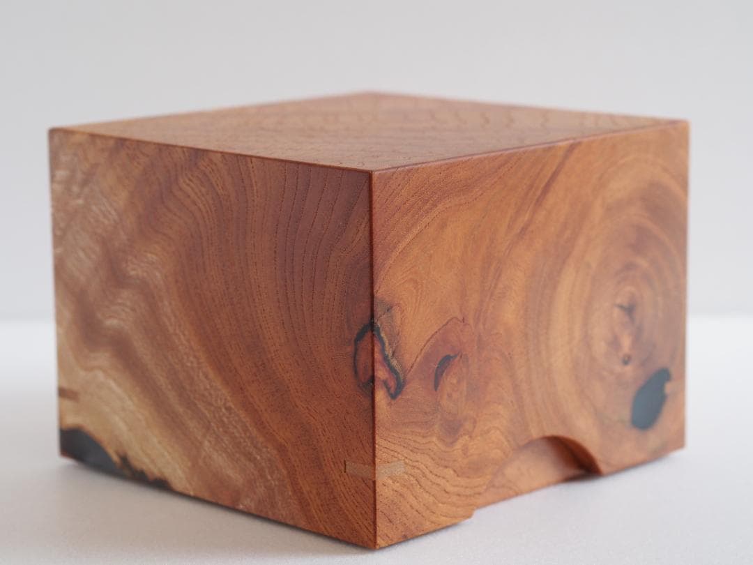 欅の杢駒箱1