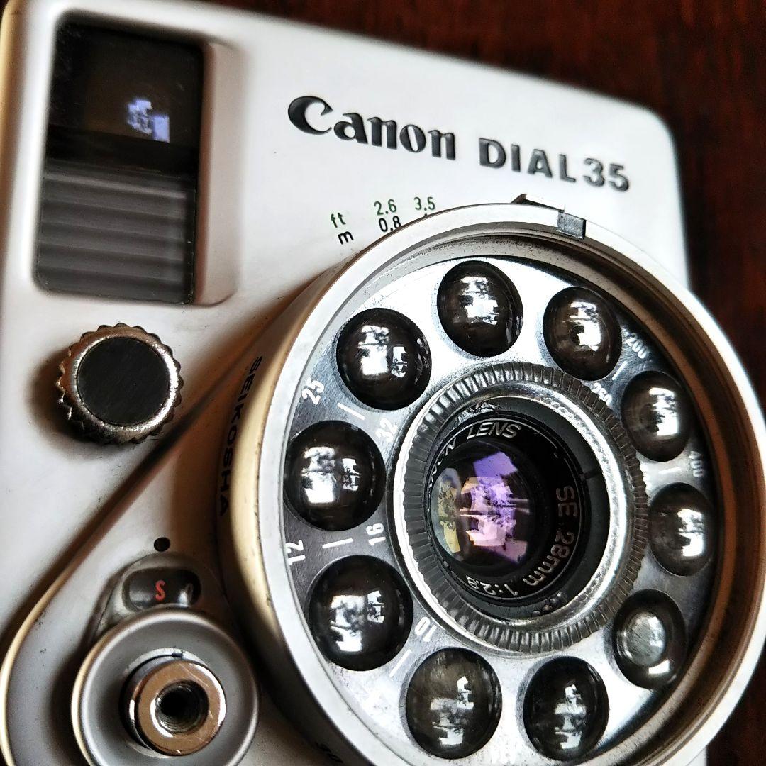 キャノン ダイアル35 Canon DIAL35 ハーフカメラ 正常動作品