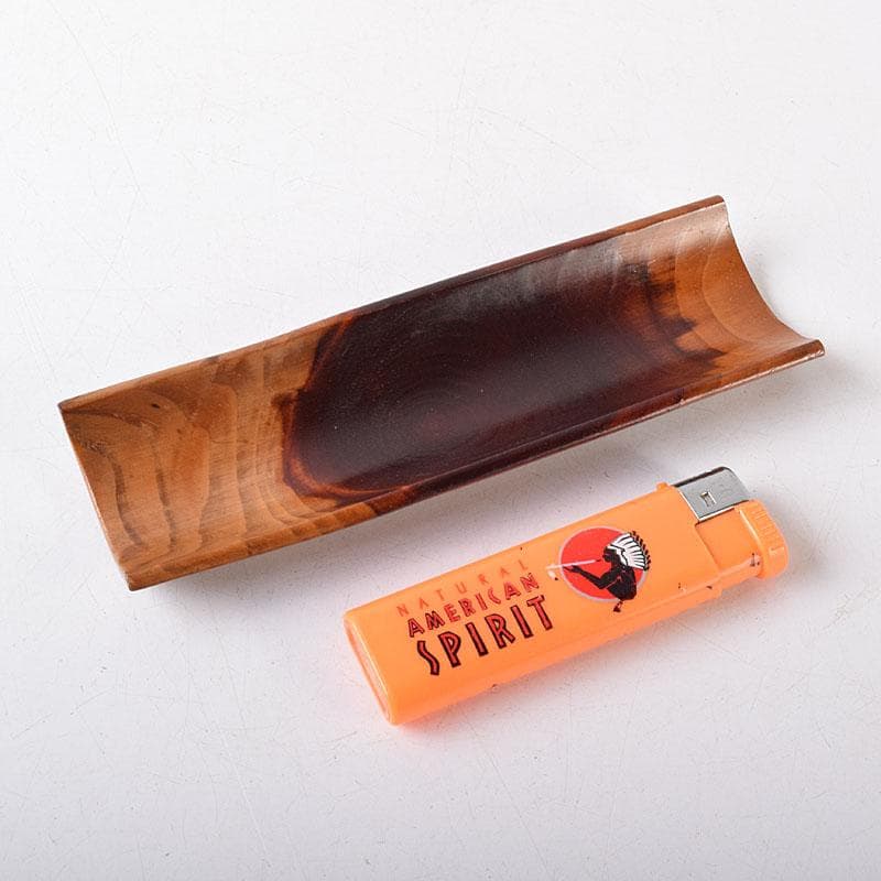煎茶道具　松月流　渡辺宗敬作　老松茶合　共箱　C　R8279