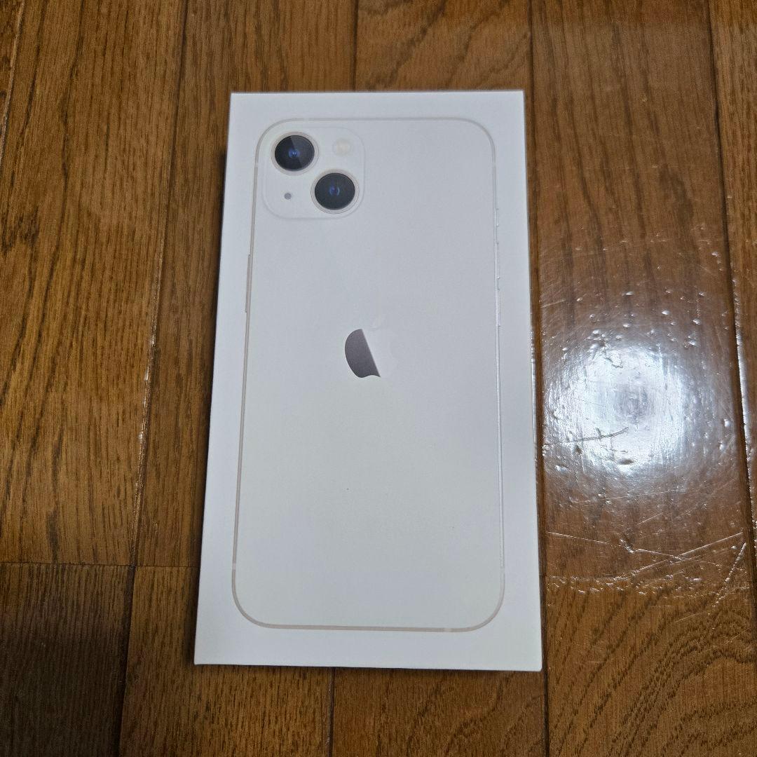 【美品】iPhone13 本体 128g スターライト ホワイト 白