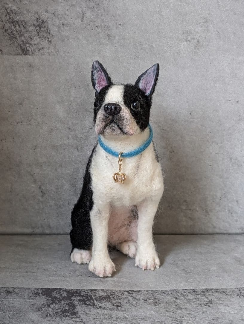 羊毛フェルト 犬 オーダー ペットロス 愛犬 そっくり Мサイズ