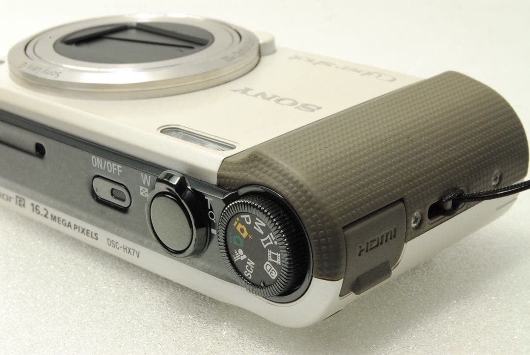 SONY DSC-HX7V ❤️スマホ転送 動作確認済 ホワイト ソニー コンデジ