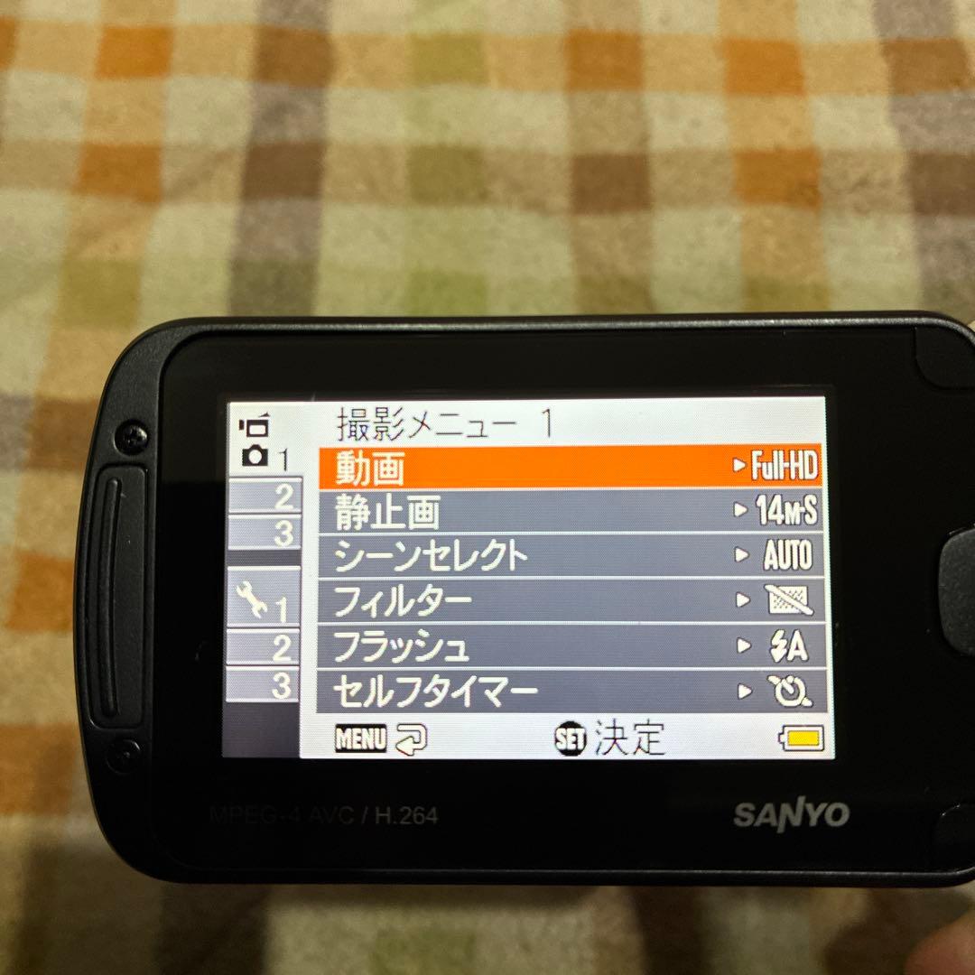 SANYO Xacti デジタルムービー　DMX-CA100 防水