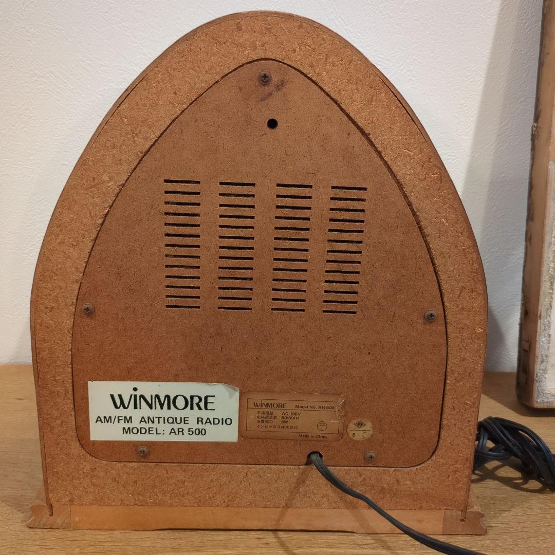 レトロラジオ　WINMOREウィンモアAR-500AM/FM