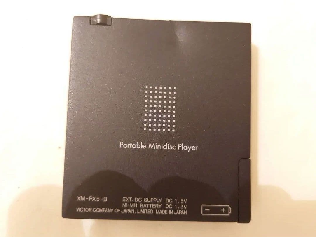 【ジャンク美品】Victor ポータブルミニディスクプレーヤー XM-PX5