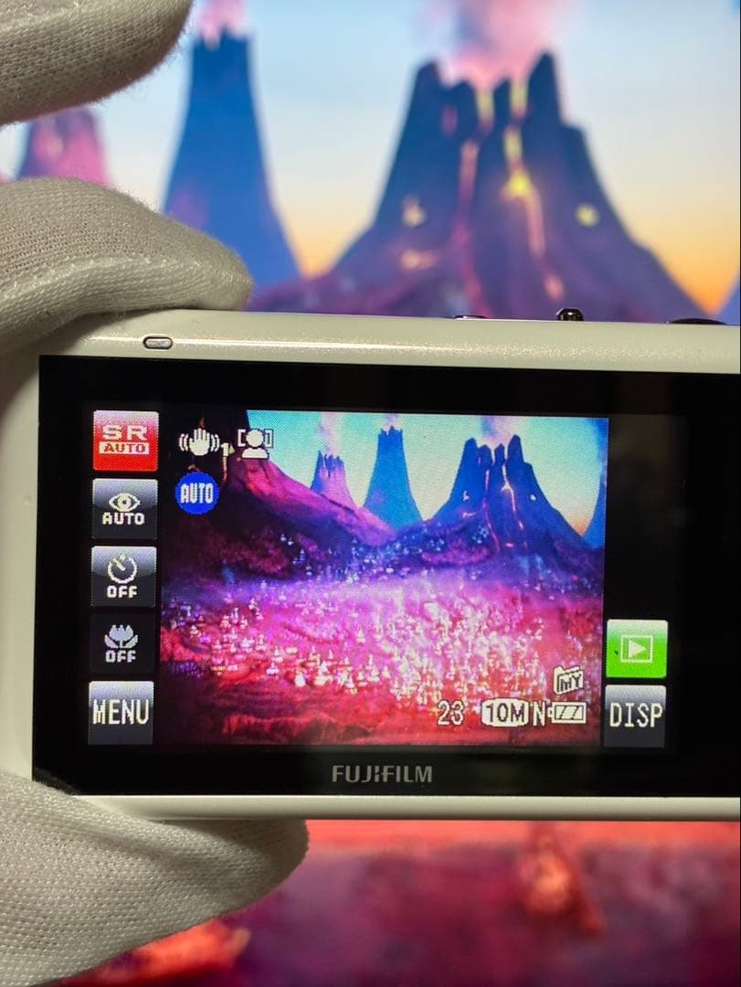 FUJIFILM FINEPIX Z300ホワイトデジタルカメラ 充電器つき