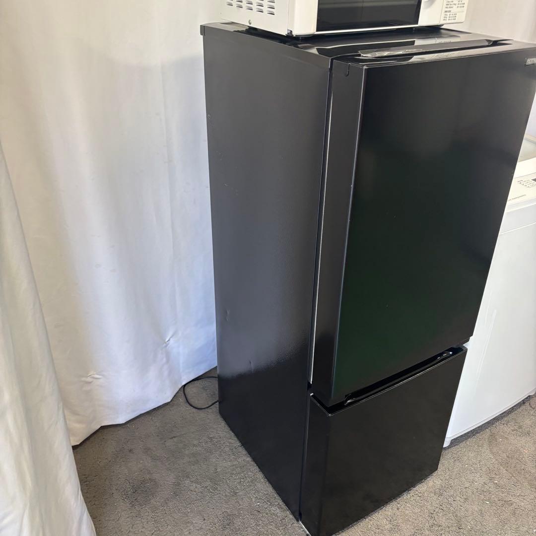 293　家電セット　冷蔵庫　洗濯機　電子レンジ　黒　　　中古　設置無料　安い‼️