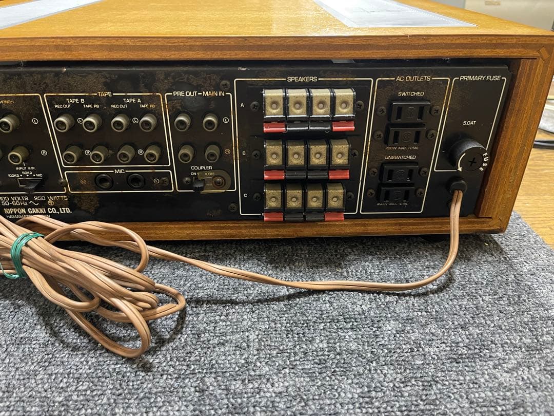 L*e様 H*M様 YAMAHA CA-1000 プリメインアンプ (02)