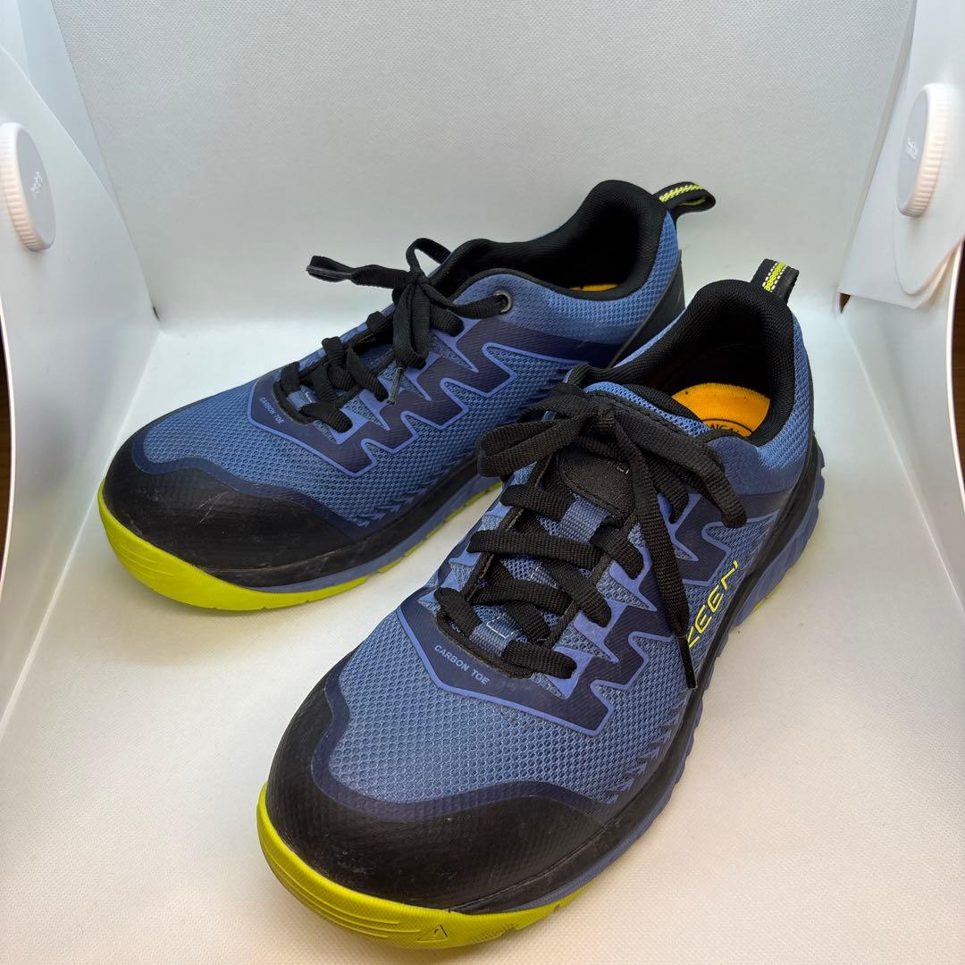 KEEN キーン 安全靴 ARVADA アルヴァダ 青 黄色 ブルー
