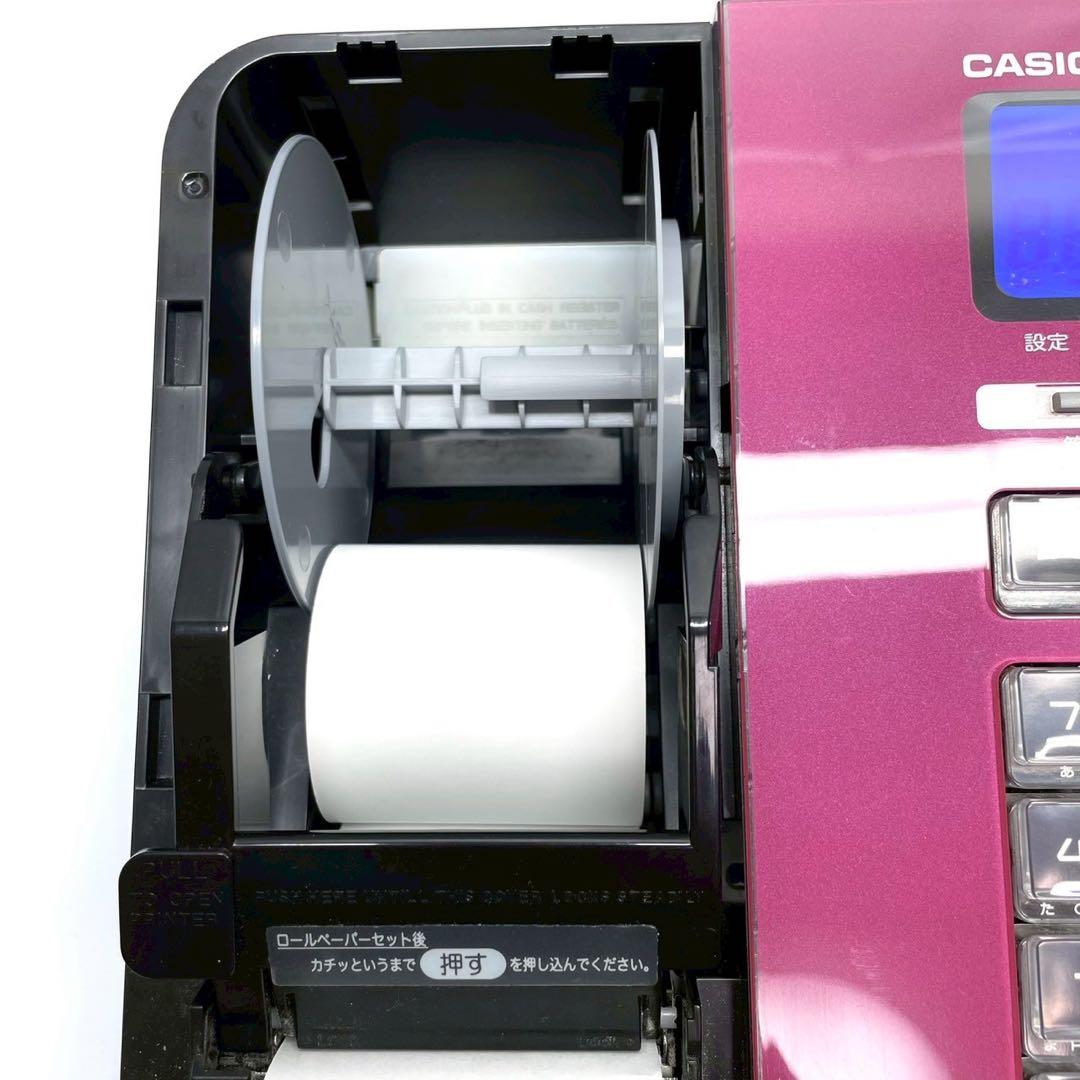 動作保証付　カシオ　レジスター レッド SR-S200-RD 即発送