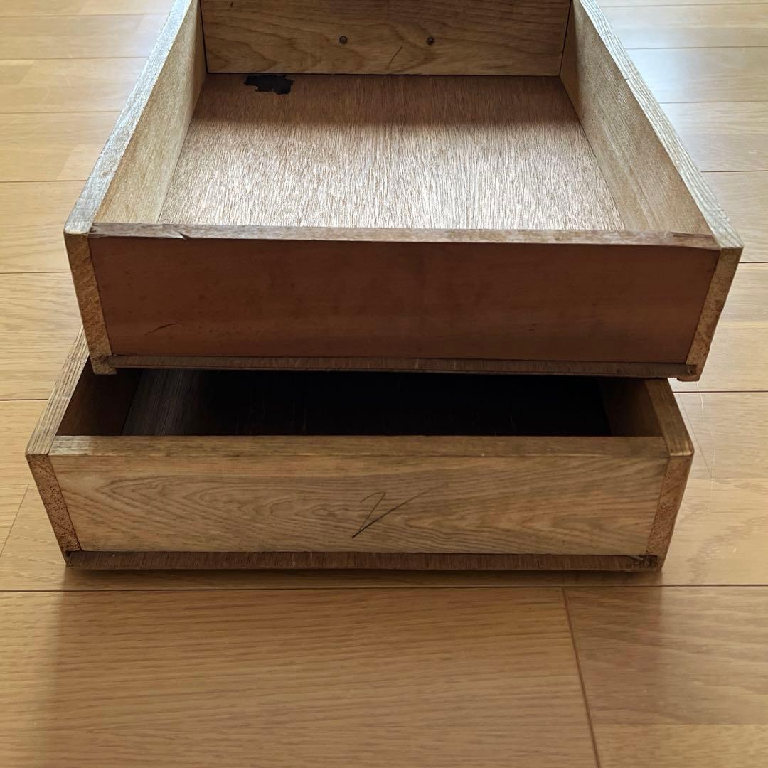 古道具　昭和レトロ　木製文机　ローテーブル