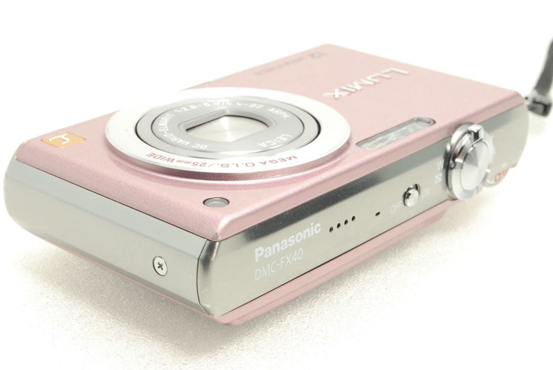 Panasonic LUMIX DMC-FX40❤️スマホ転送 動作確認済 ピンク