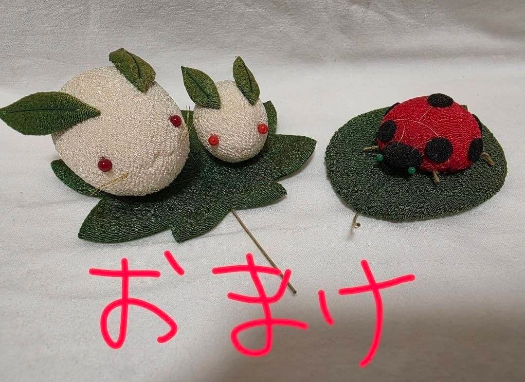うさぎちゃん♥古布使用　すべて手作り※おまけ付き