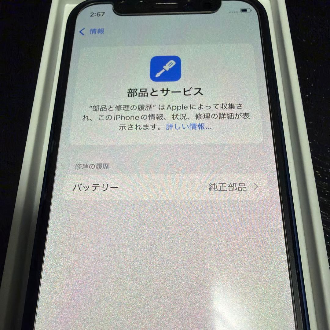 Apple iPhone 12mini ブルー 本体 充電ケーブル付き