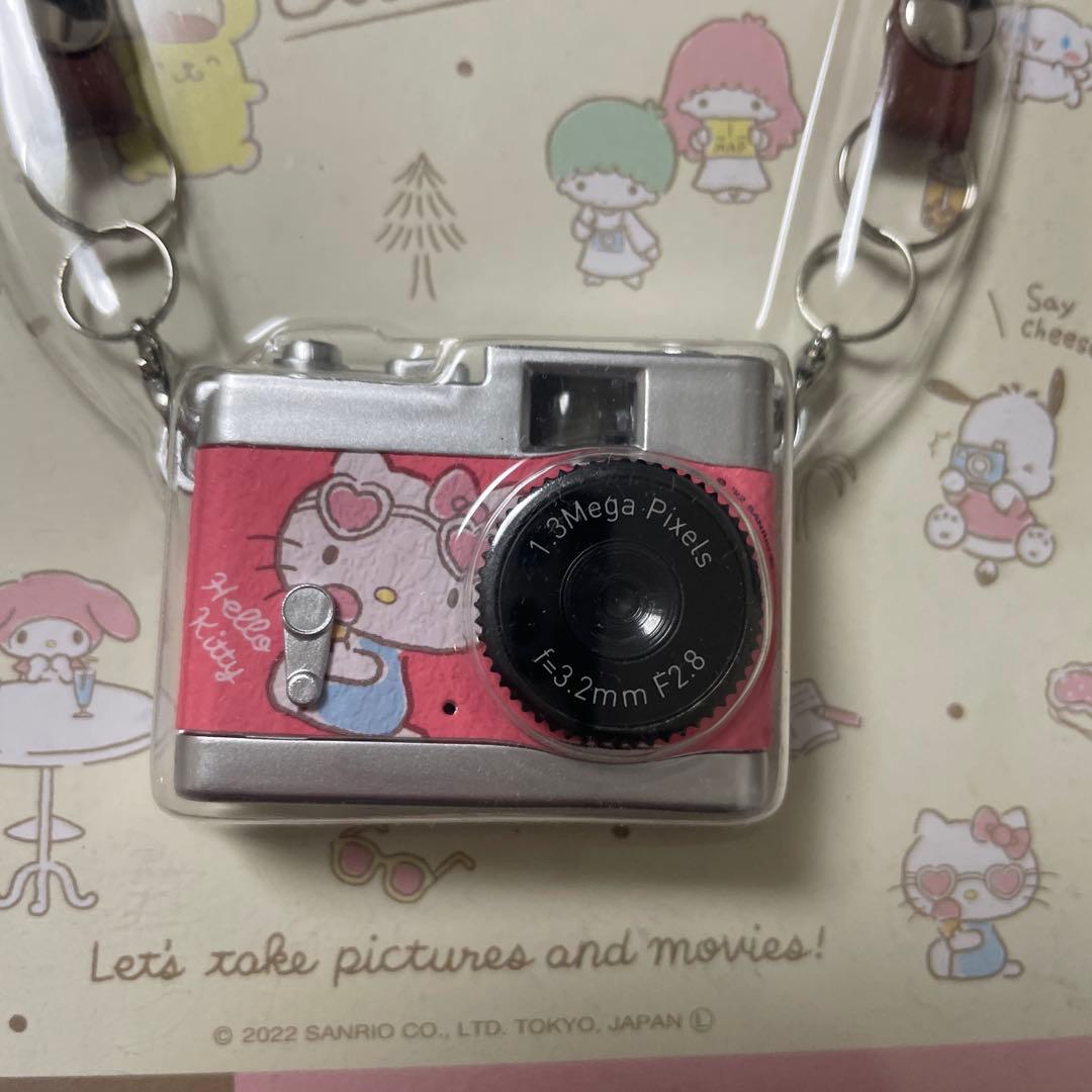サンリオ トイカメラ 131万画素 青・赤2個セット