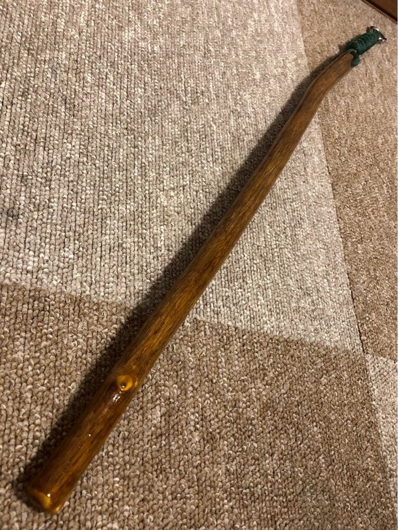 ハンドメイド 木製 魔法の杖 約49.5cm
