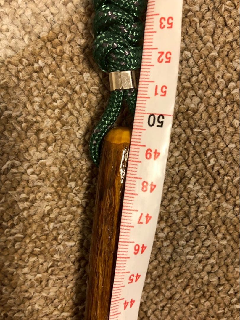 ハンドメイド 木製 魔法の杖 約49.5cm