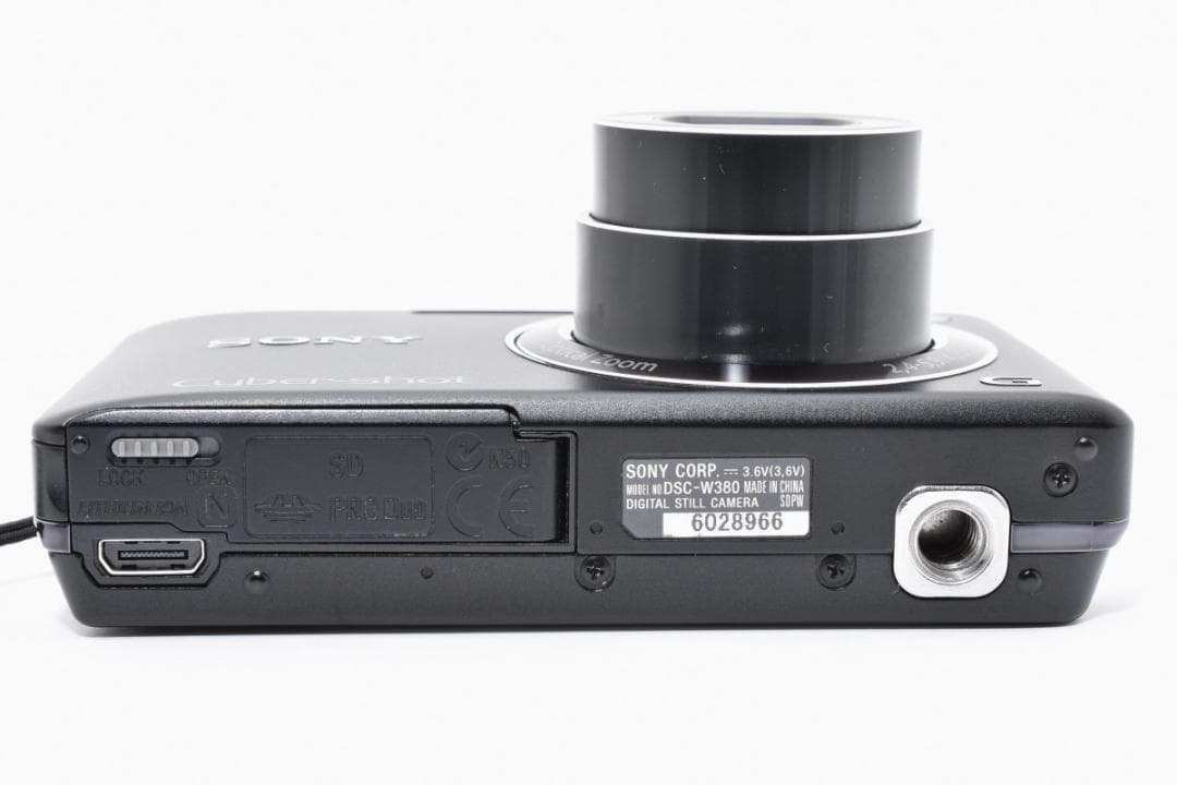 《 美品 》ソニー　SONY Cyber-shot DSC-W380 ブラック