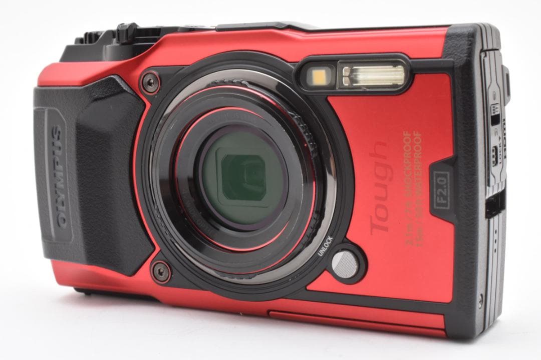 ★極上品★オリンパス OLYMPUS TOUGH TG-6 レッド #1815
