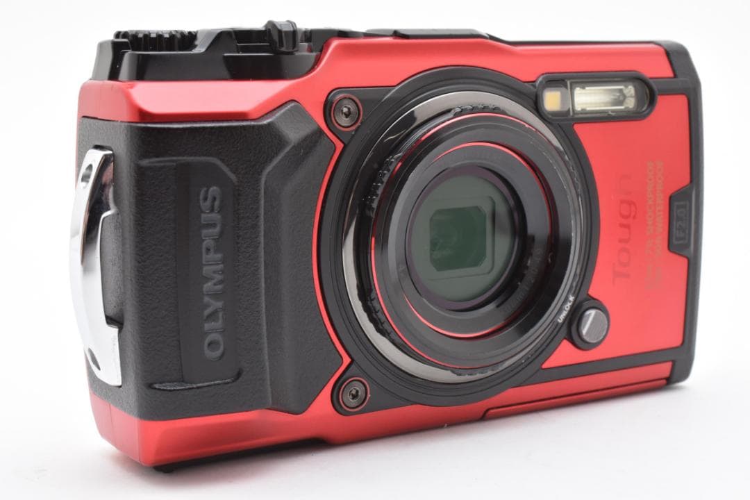 ★極上品★オリンパス OLYMPUS TOUGH TG-6 レッド #1815