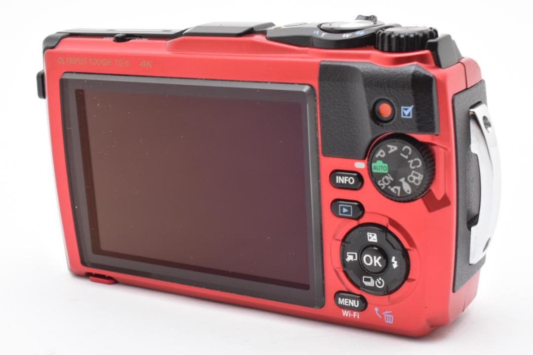 ★極上品★オリンパス OLYMPUS TOUGH TG-6 レッド #1815