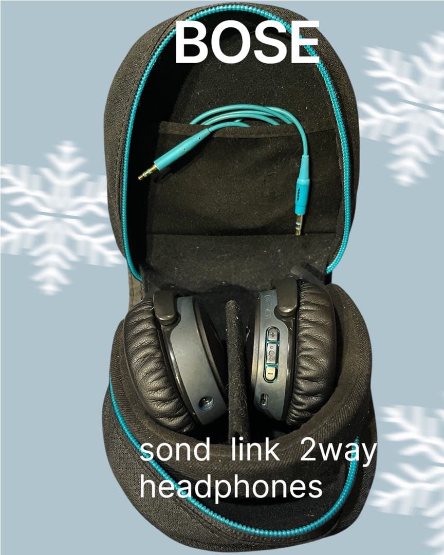 BOSE SoundLink ワイヤレスヘッドホン 有線可 動作品