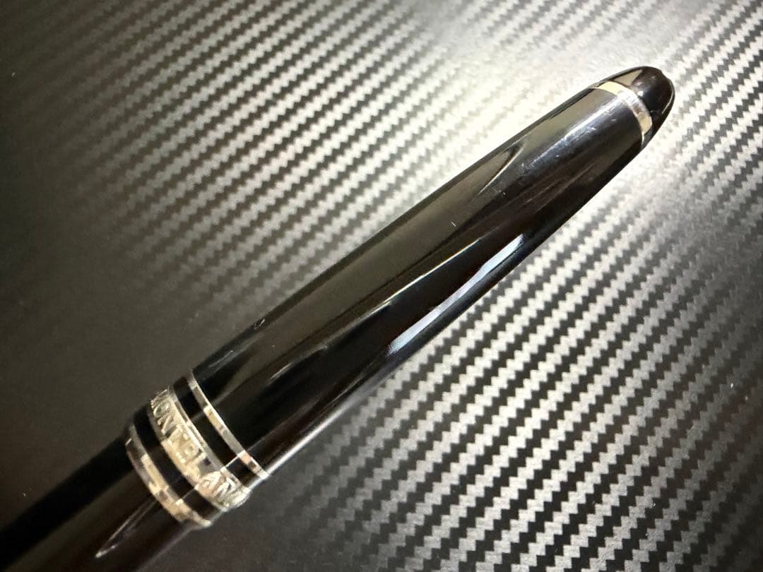 極美品 モンブラン マイスターシュテュック P164 プラチナライン ボールペン
