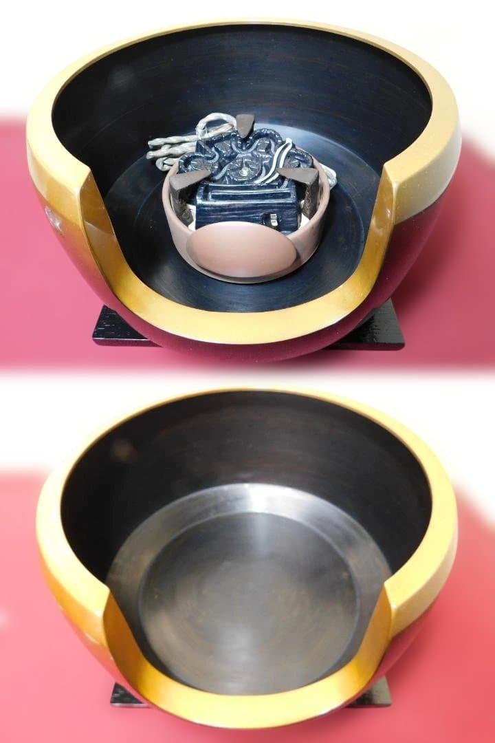 ☆合金面取風炉 さびない糸目筒釜 釜環 電熱器 敷板 前瓦香入れフルセット送料込
